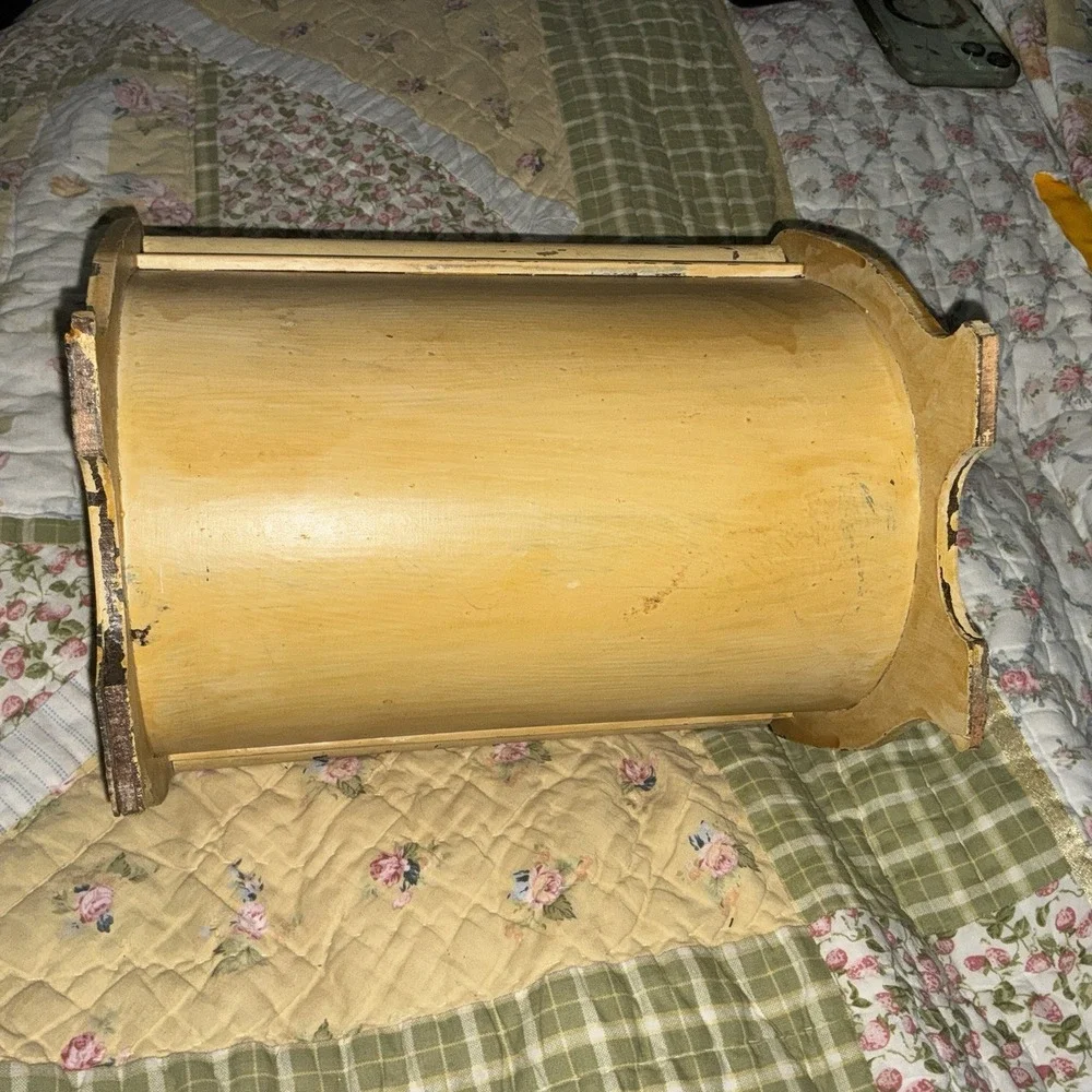 Vintage Sewing Box Painted From The 40's-50's